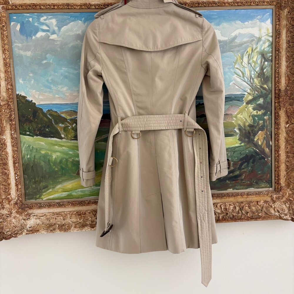Burberry Tan Trench Coat - Picture 3 of 15
